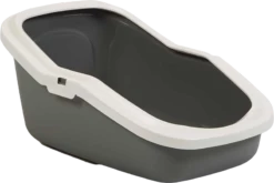 Savic Aseo Kattedo Grå & Hvit L: 56 X B:39 X H:27,5 Cm