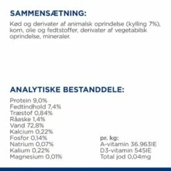 Hill's Prescription Diet Y/d Våtfôr Til Katt Med Kylling 24x156 G -DYREKASSEN Salg 1677509384