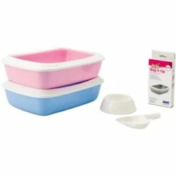 Savic Iriz Starterkit Kattunge Blå/Hvit